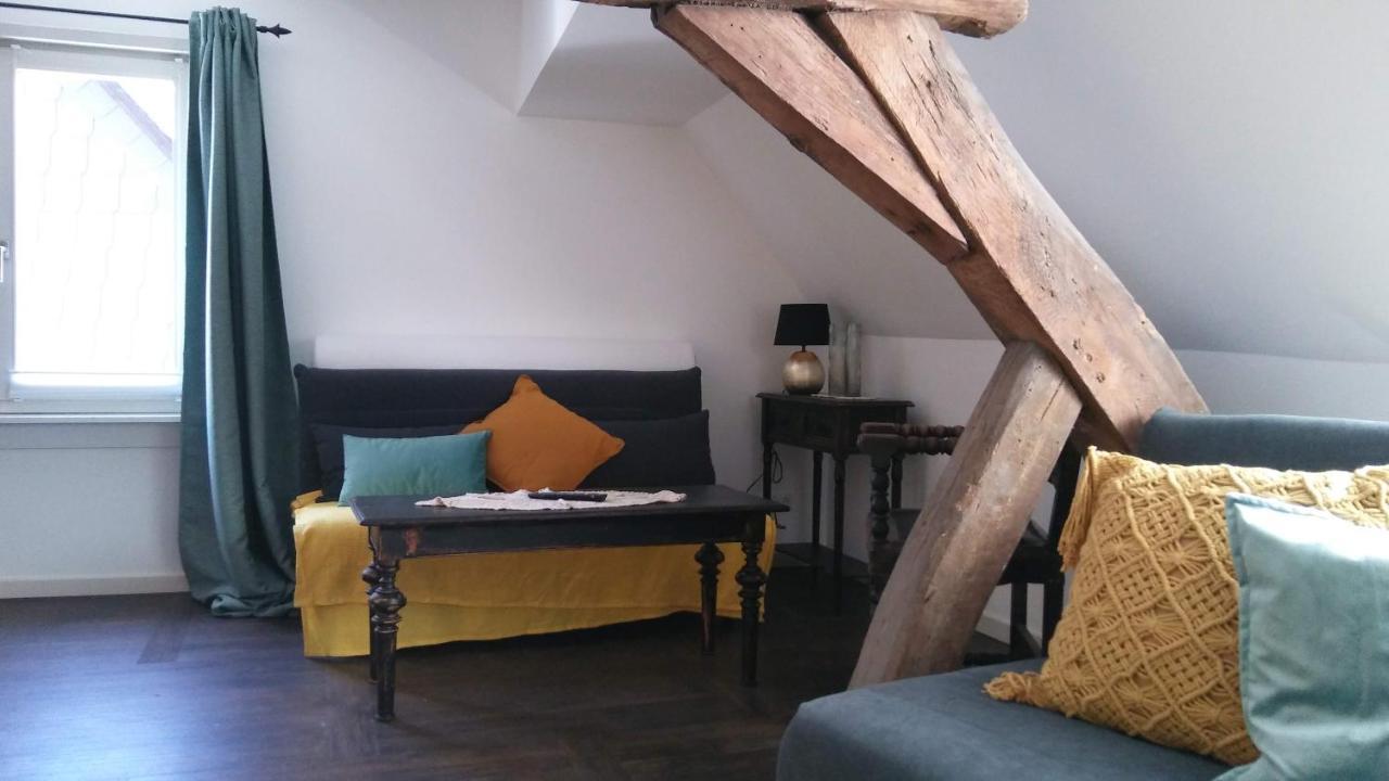 Manoir -1654- Historisch Schlafen In Monschaus Altstadt Luaran gambar