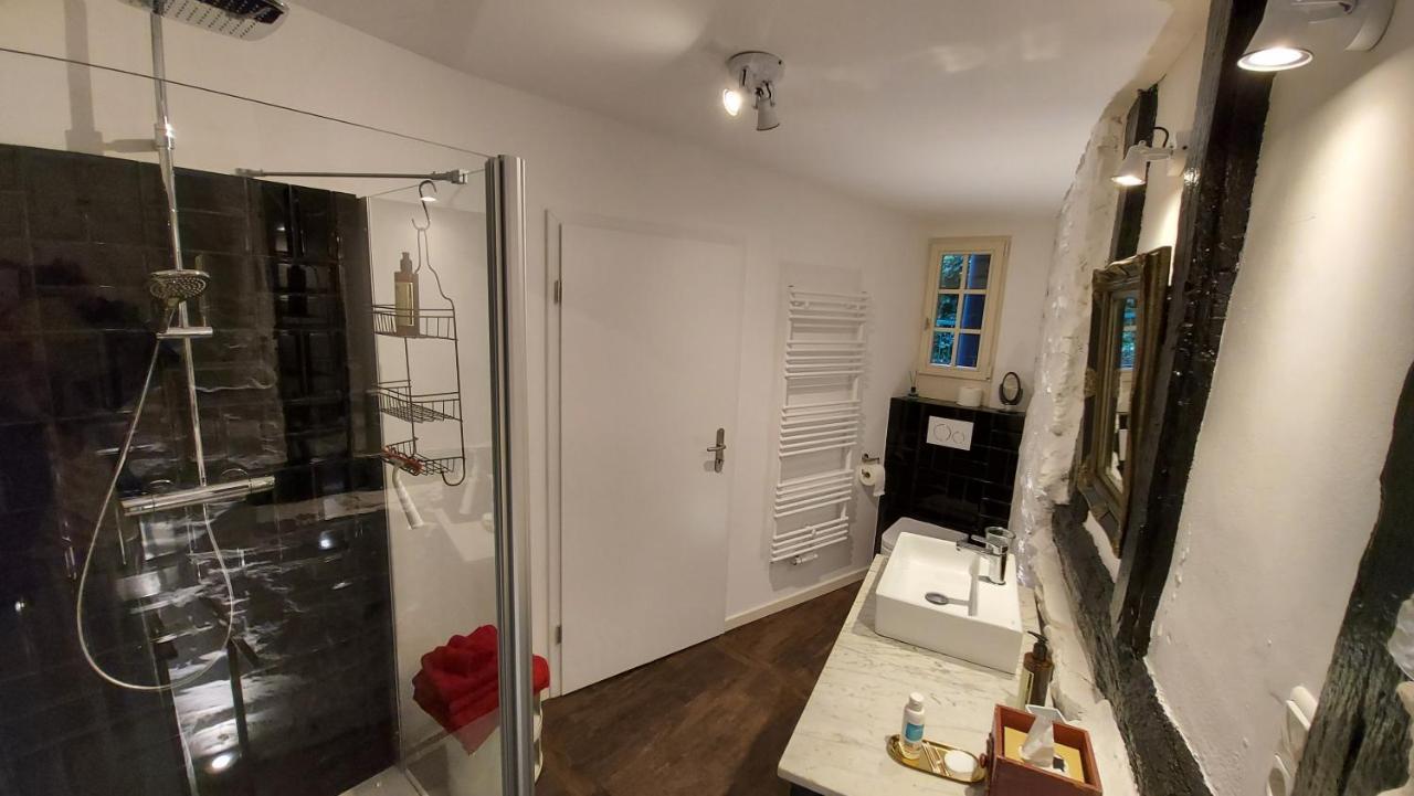 Manoir -1654- Historisch Schlafen In Monschaus Altstadt Luaran gambar